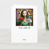 Carte Je Pense À Vous Mon Cher Ami (Dos)