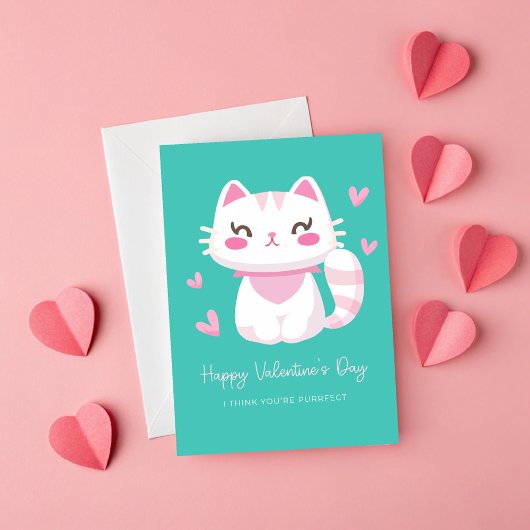 Carte Je pense que vous êtes la Saint-Valentin parfaite