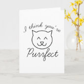 Carte Je pense que vous êtes parfaite (Fleur jaune)