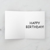 Carte Je pense qu'on va avoir besoin d'un gâteau d'anniv (Intérieur)