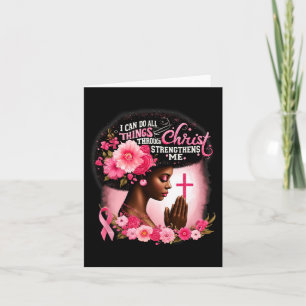 Carte Je Peux Faire Tout Par Le Christ Qui Renforce