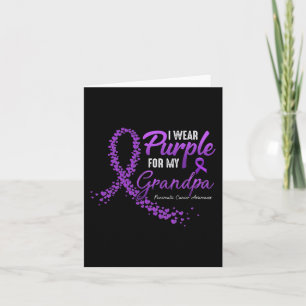 Carte Je Porte Du Purple Pour Le Grand Prix Du Cancer Pa