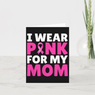 Carte Je Porte Du Rose Pour Ma Maman Pin De Sensibilisat