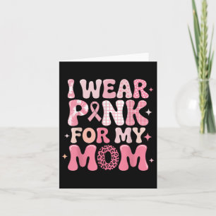 Carte Je Porte Du Rose Pour Ma Mère Chemise Pour Cancer