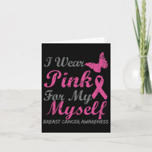 Carte Je Porte Du Rose Pour Ma Sensibilisation Au Cancer