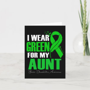 Carte Je Porte Du Vert Pour Ma Tante Handicap Cerveau