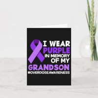 Je porte du violet en mémoire du surdosage de mon