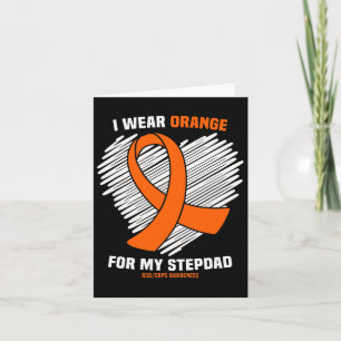 Carte Je Porte L'Orange Pour Mon Stepdad Rsdcrps Sensibi