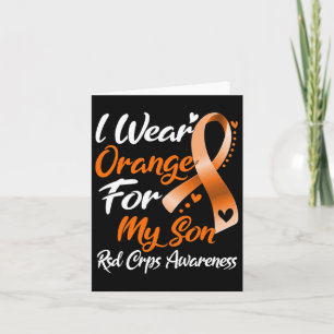 Carte Je Porte Orange Pour Mon Fils Rsd Crps Sensibilisa