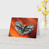 Carte Je Porte Ton Coeur Avec Moi (Fleur jaune)