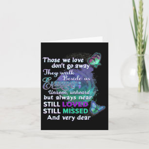 Carte Je Porte Turquoise Et Violet Pour Quelqu'Un Qui Me