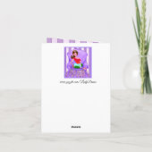 Carte "Je préfère lire un livre" Diva (Dos)