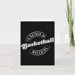 Carte Je préférerais regarder du baseball
