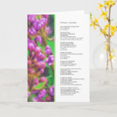 Carte Je promets d'essayer plus dur...Relations (Fleur jaune)