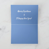 Carte Je rêve d'un Noël blanc (Intérieur)