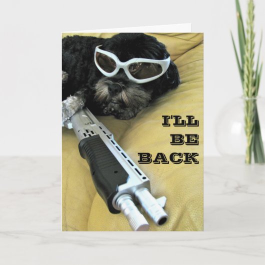 CARTE JE REVIENDRAI, (Devant)