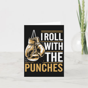 Carte Je Roule Avec Les Punches Boxer Sports Force Athl