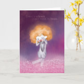 Carte Je sais que tu es triste (Fleur jaune)