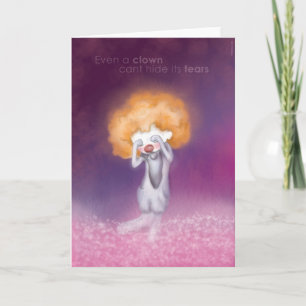 Carte Je sais que tu es triste