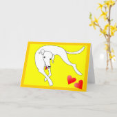 Carte Je serai toujours là pour toi (Fleur jaune)