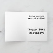 Carte Je sert la vie derrière les barreaux Bikers (Intérieur)