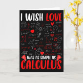 Carte Je souhaite que l'amour soit aussi simple que le c (Fleur jaune)