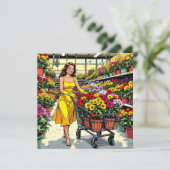 Carte Je soutiens ces Plantes | Jeu de jardin (Debout devant)