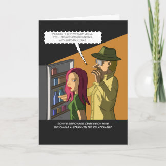 Carte Je Spy Birthday Cake Card