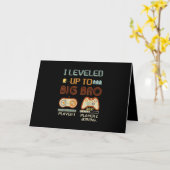 Carte Je Suis Allé À Big Brother 2021 Promu À Big (Fleur jaune)