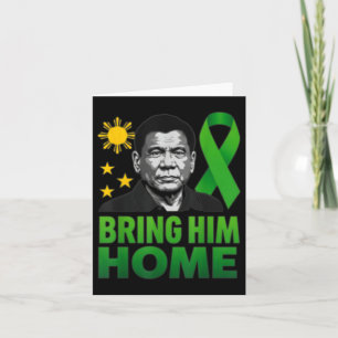 Carte Je Suis Avec Duterte Prrd Pour Les Philippins