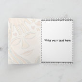 Carte JE SUIS CRÉÉ – Main de Vie (Intérieur)