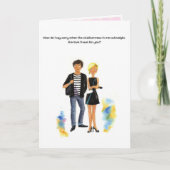 Carte Je suis désolé (Devant)