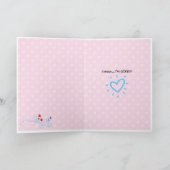 Carte Je suis désolé (Intérieur)