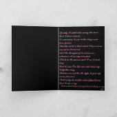 Carte Je suis désolé (Intérieur)