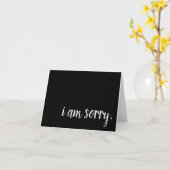 Carte je suis désolé (Fleur jaune)