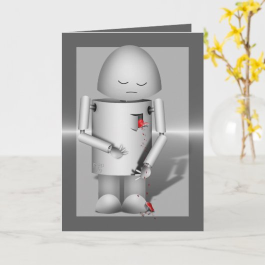 Carte Je suis désolé (Fleur jaune)