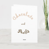 Carte Je suis désolé (Dos)