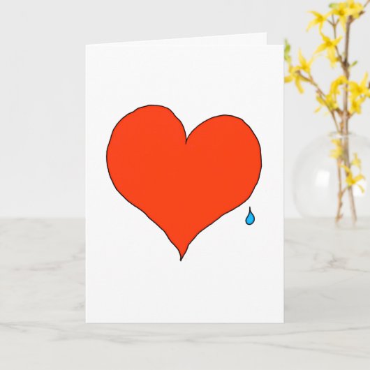 Carte Je suis désolé. (Fleur jaune)