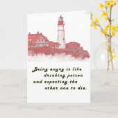 Carte Je suis désolé (Fleur jaune)