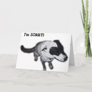 Carte Je suis DÉSOLÉ !
