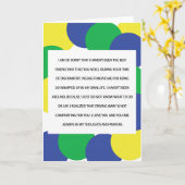 Carte Je suis désolé, Empathy (Fleur jaune)