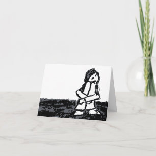 Carte je suis désolé (enfant de coin)