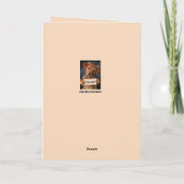 Carte Je suis Désolé Mignonne Chiot (Dos)