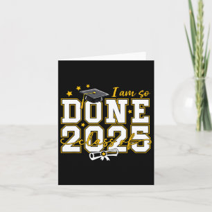 Carte Je Suis Donc Fait Graduation Cl De 2025 Femmes Hom