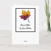 Carte Je suis en train de tomber pour toi | Romantic Fli (Dos)