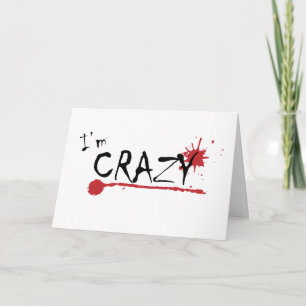 Carte Je Suis Fou... Tu Me Manques.