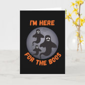 Carte Je suis ici pour les livres (Fleur jaune)