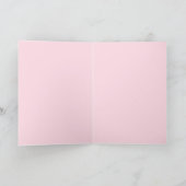 Carte JE SUIS, JE PEUX, JE VAIS - Cancer Pink Ribbon Car (Intérieur)