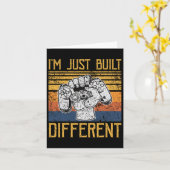 Carte Je suis juste construit Différent contrôleur jeu v (Fleur jaune)