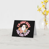 Carte Je suis juste là pour les huées  (Fleur jaune)